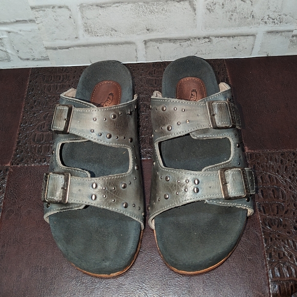 FreeBird Asher Blue Sandal / Birkenstock size 8 - Picture 10 of 12